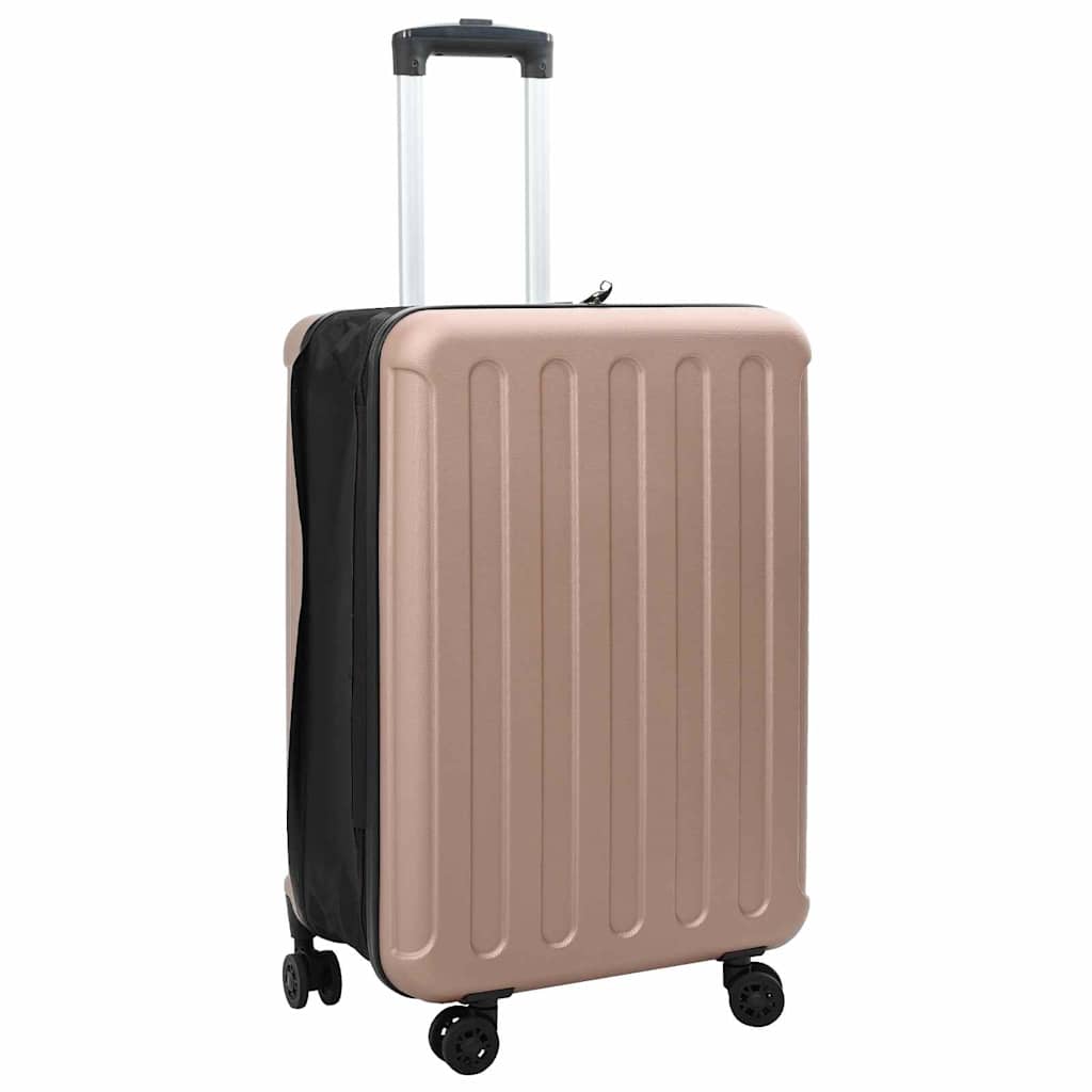 Valigia Vidaxx con serratura oro rosa 43 x 27 x 66 cm plastica abs