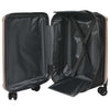 Vidaxx maleta con cerradura oro rosa 43 x 27 x 66 cm plástico abs