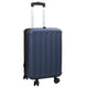 Valigia Vidaxx con serratura blu scuro 34 x 23 x 55,5 cm in plastica abs