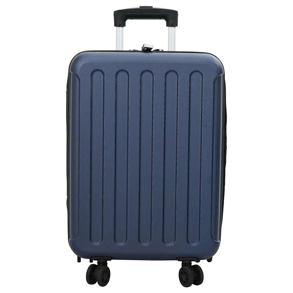 Valigia Vidaxx con serratura blu scuro 34 x 23 x 55,5 cm in plastica abs