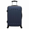 Vidaxl koffer met slot 3 pcs donkerblauw 50 x 31 x 78 cm abs kunststof