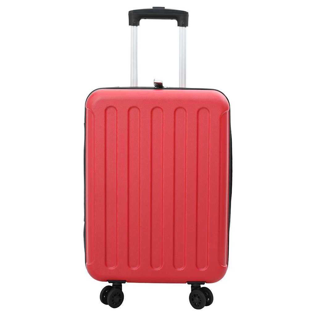 Valigia Vidaxx con serratura rossa 43 x 27 x 66 cm in plastica abs