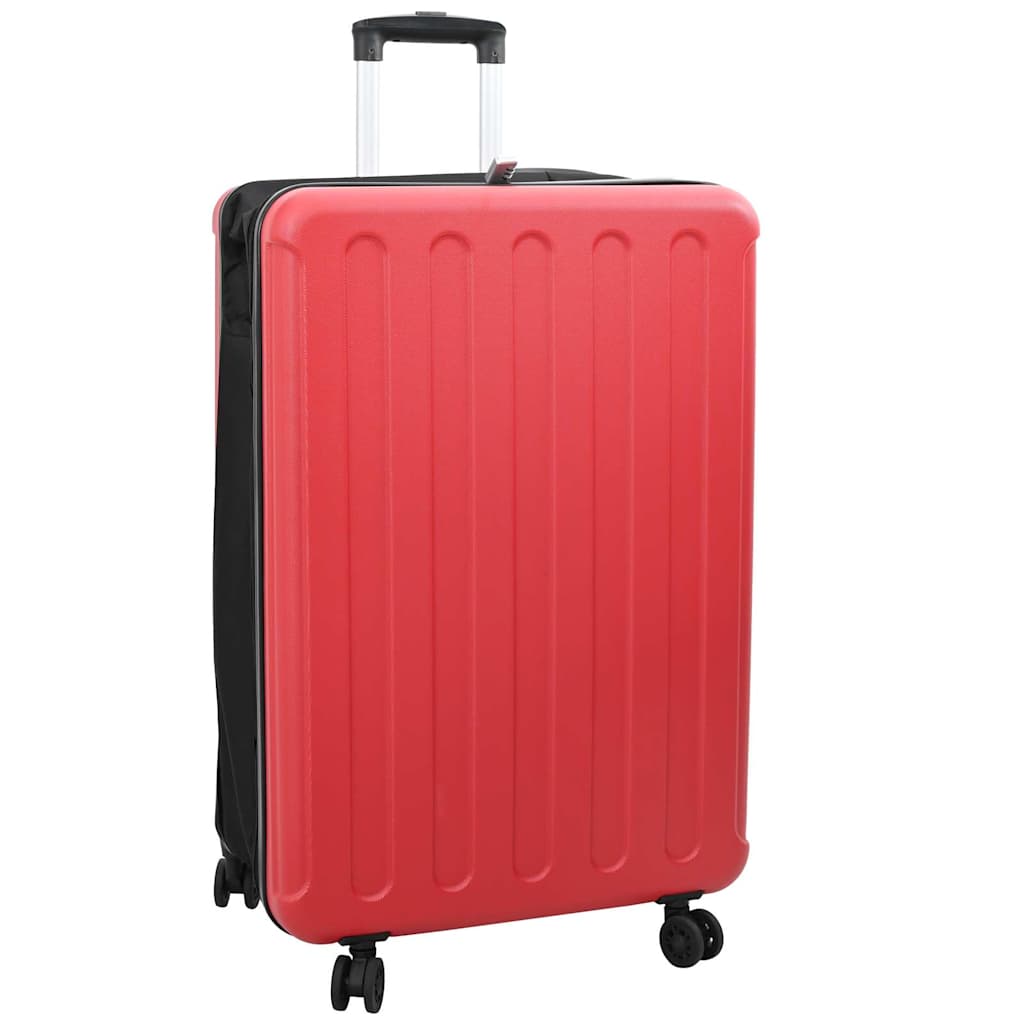 Valigia Vidaxx con serratura rossa 50 x 30 x 76 cm in plastica abs
