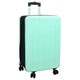Valigia Vidaxx con serratura verde menta 43 x 27 x 66 cm in plastica abs