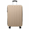 VidaXL maleta con cerradura champagne 50 x 30 x 76 cm plástico abs