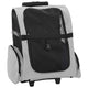 Vidaxx carrito para mascotas 3 en 1 48x32x (57-106) cm tela oxford gris