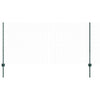 Pali per recinzione Vidaxl 5 pz verde 140 cm in acciaio