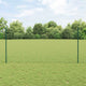 Poste para valla vidaxl 11 piezas verde 120 cm acero
