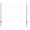 Vidaxl poste para valla 5 piezas gris 150 cm acero
