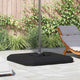 Base per ombrellone Vidaxx sospesa nera 98 x 98 x 98 cm