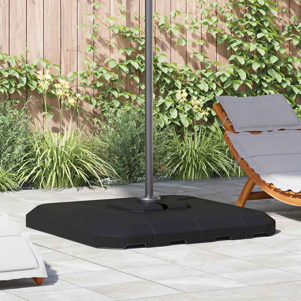 Base per ombrellone Vidaxx sospesa nera 98 x 98 x 98 cm