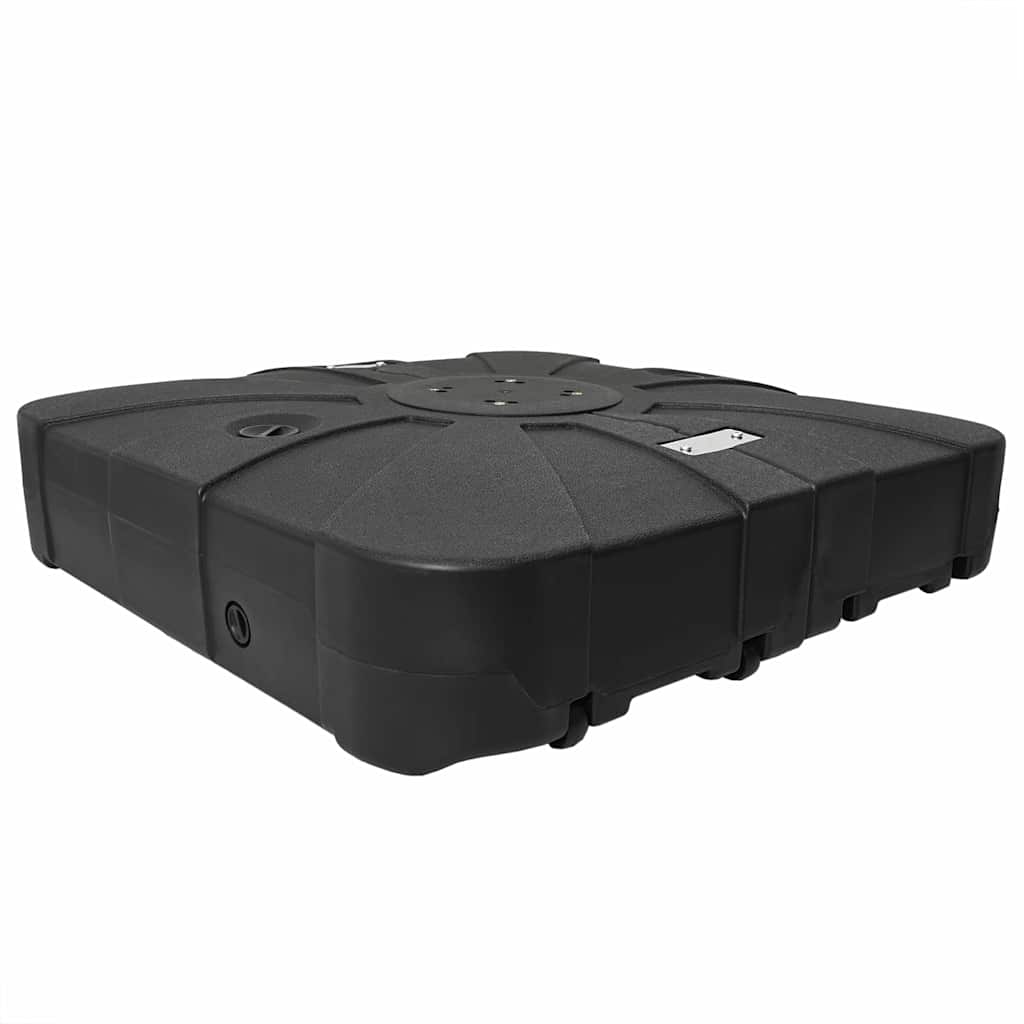 Base per ombrellone Vidaxx sospesa nera 86 x 86 x 19 cm