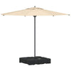 Vidaxx base de sombrilla colgante negro 86 x 86 x 19 cm