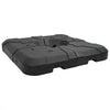 Base per ombrellone Vidaxl sospesa nera 88,5 x 88,5 x 12 cm