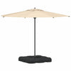 Vidaxl base de sombrilla suspendida negro 88,5 x 88,5 x 12 cm