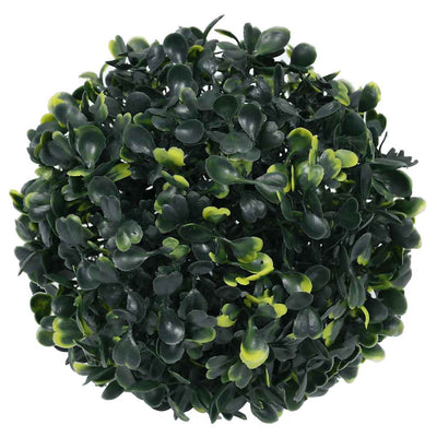Vidaxx artificial boxwood balls with LED lighting 4 pcs 12 cm green