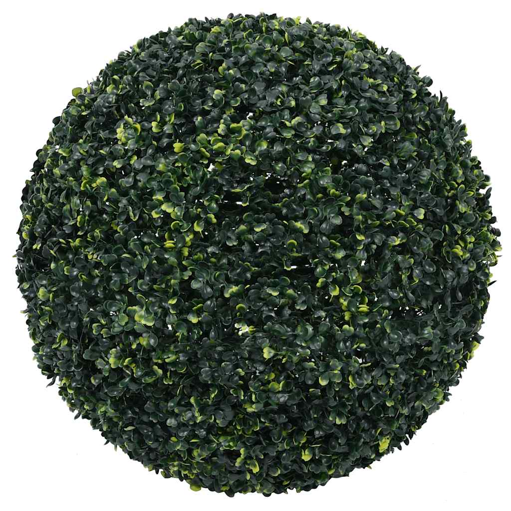 Vidaxx bolas de boj artificiales con iluminación LED 2 piezas 52 cm verde