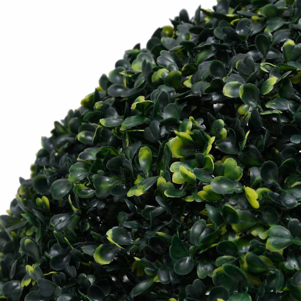 Vidaxx bolas de boj artificiales con iluminación LED 2 piezas 52 cm verde