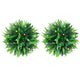 Vidaxx bolas de boj artificiales con iluminación LED 2 piezas 20 cm verde