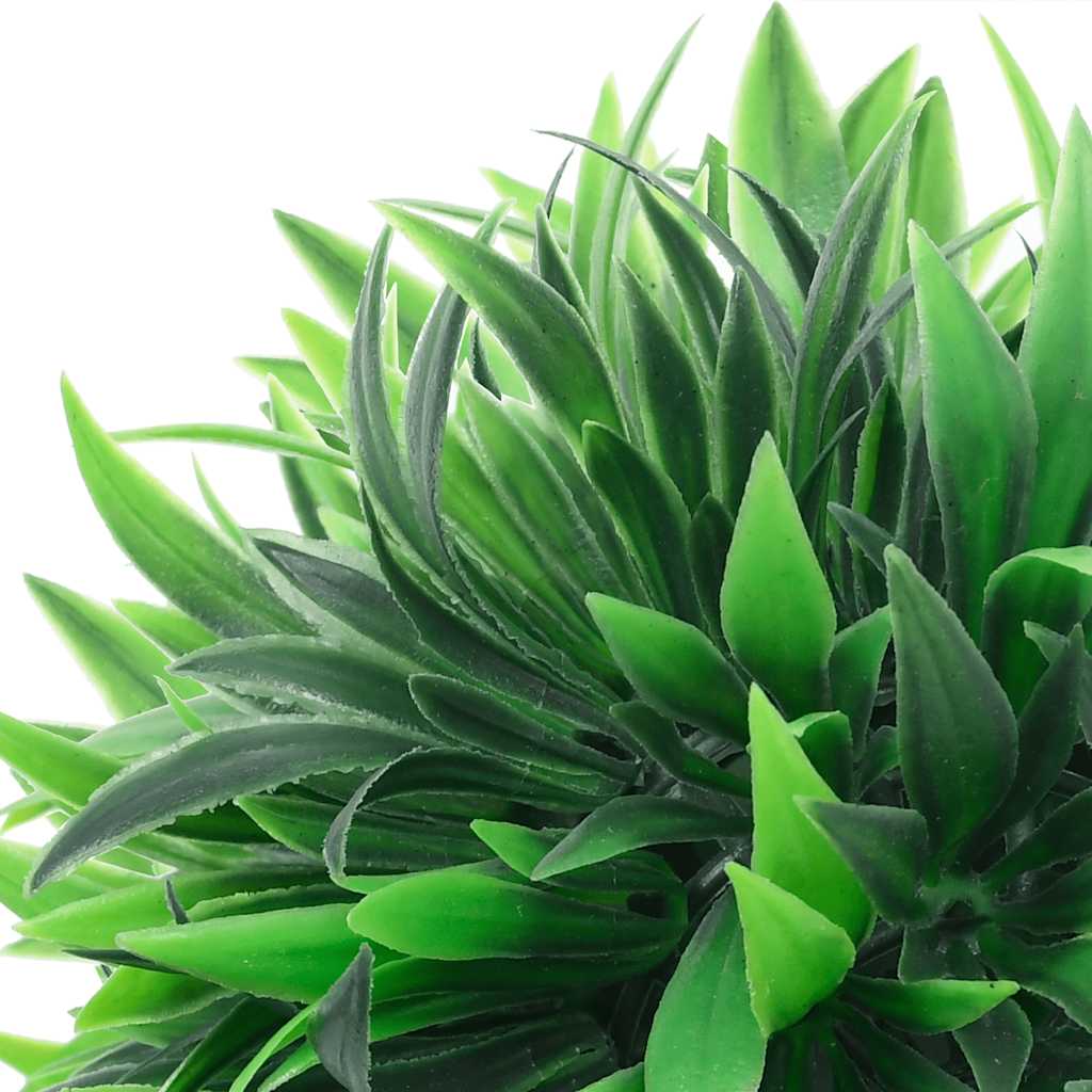 Vidaxx bolas de boj artificiales con iluminación LED 2 piezas 20 cm verde