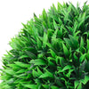 Vidaxx bolas de boj artificiales con iluminación LED 2 piezas 38 cm verde