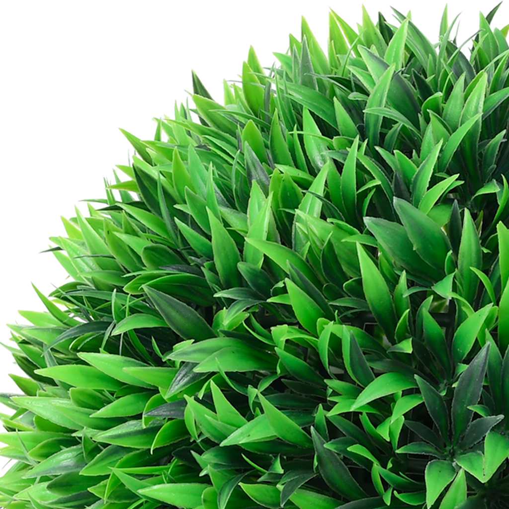 Vidaxx bolas de boj artificiales con iluminación LED 2 piezas 47 cm verde