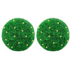 Vidaxx bolas de boj artificiales con iluminación LED 2 piezas 45 cm verde