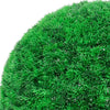 Vidaxl kunstbuxusballen met led-verlichting 2 st 52 cm groen