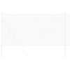 Recinto in filo saldato Vidaxl argento 1,2 x 25 m