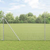 Recinto in filo saldato Vidaxl argento 1,5 x 25 m