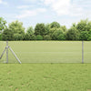 Valla de alambre soldado vidaxl plata 0,5 x 50 m