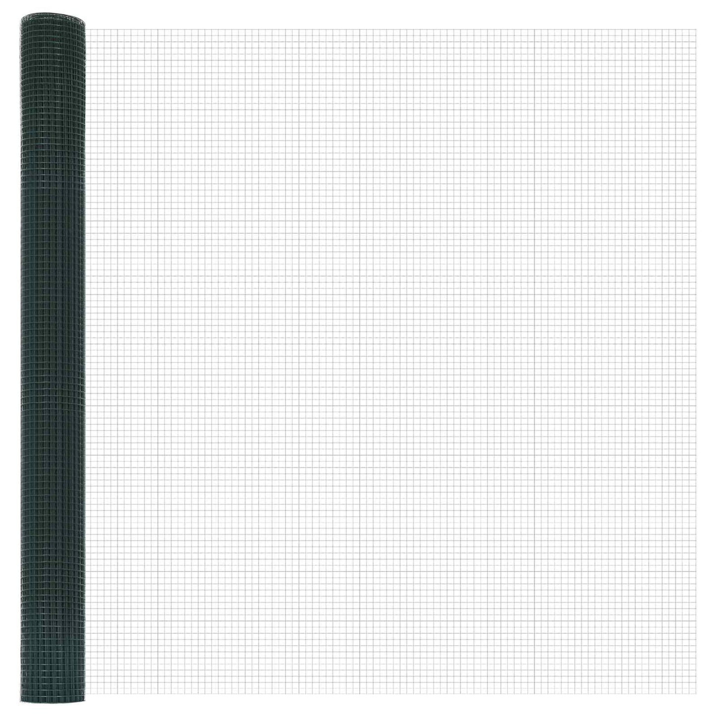 Vidaxl gelaste draadhek groen 1.5 x 10 m