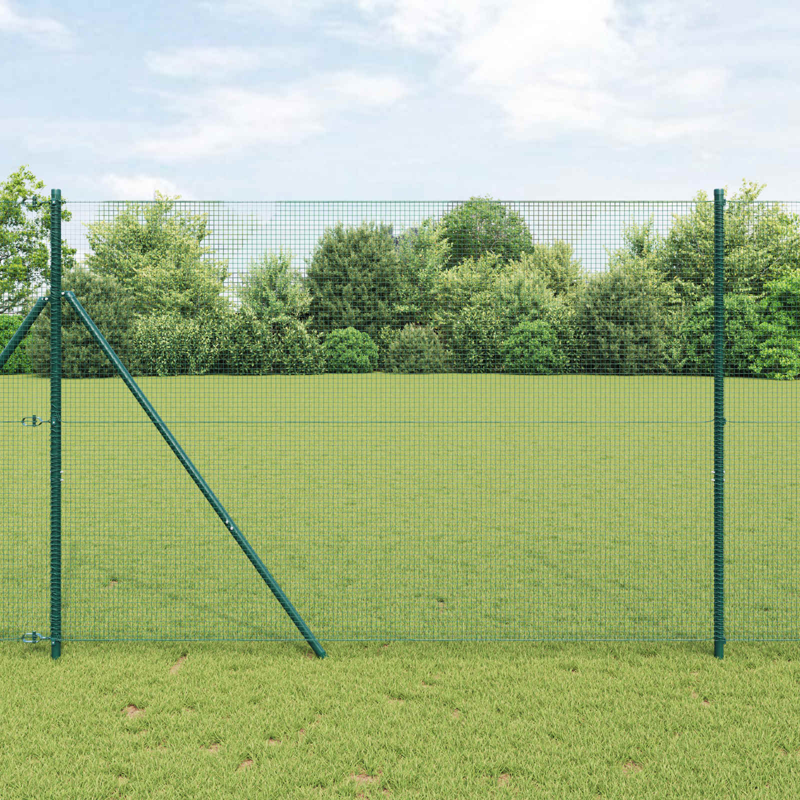 Vidaxl gelaste draadhek groen 1.6 x 10 m