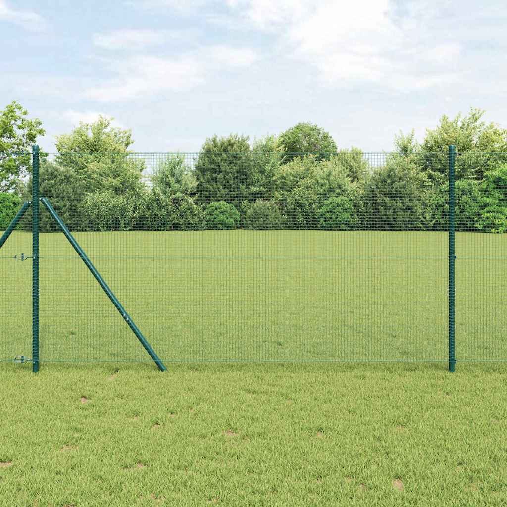 Vidaxl gelaste draadhek groen 1.2 x 50 m