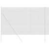 Recinto in filo saldato Vidaxl grigio 1,5 x 25 m
