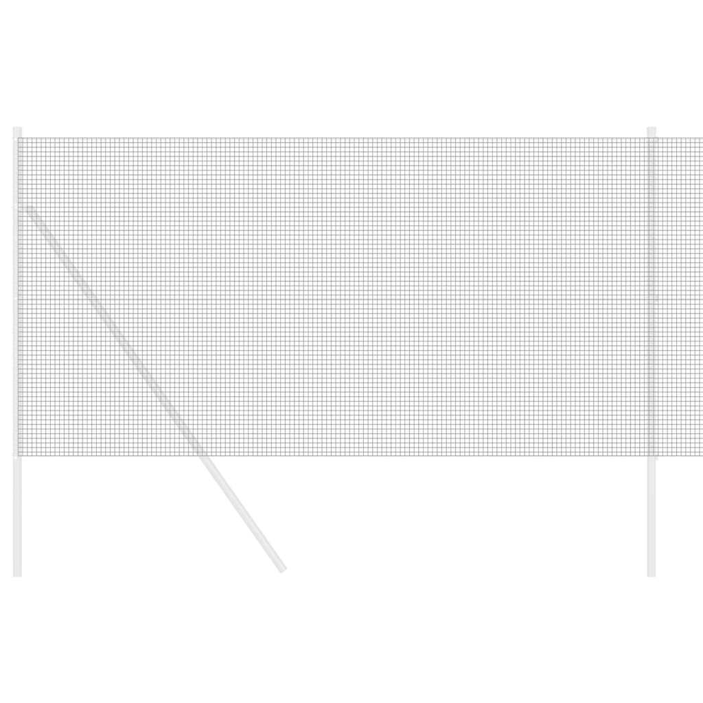 Recinto in filo saldato Vidaxl grigio 1 x 100 m