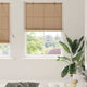 VidaXL estor enrollable con cortinas marrón 110 x 220 cm bambú