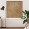 Tenda a rullo Vidaxx con tende in bambù marrone 140 x 160 cm