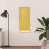 Vidaxxl estor enrollable con cortinas bambú amarillo 60 x 160 cm