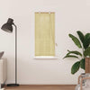 Vidaxxl estor enrollable con cortinas bambú natural 60 x 160 cm