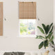 VidaXL estor enrollable con cortinas bambú natural 80 x 160 cm