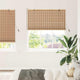 VidaXL estor enrollable con cortinas bambú natural 150 x 220 cm