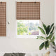 VidaXL estor enrollable con cortinas bambú marrón 100 x 160 cm