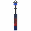 Vidaxl vee borstels verstelbaar rood en blauw 84 x 10 x 91 cm pvc