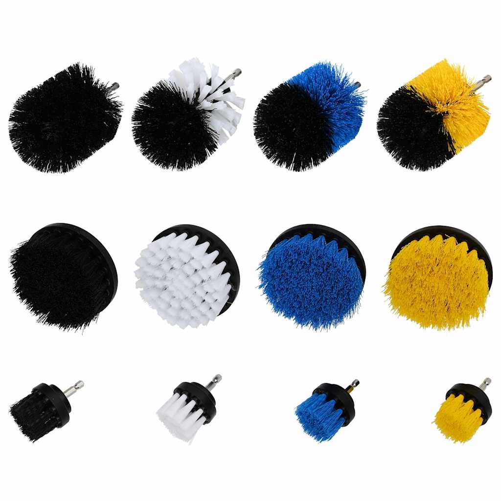 Vidaxl auto borstelset multikleur poly rattan