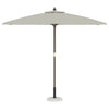 Vidaxl parasolvoet wit ø 45 x 33 cm betonkleurig