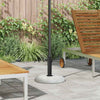 Vidaxl base de sombrilla gris claro ø 45 x 33 cm color hormigón