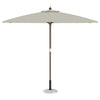 Base per ombrellone Vidaxl grigio chiaro ø 45 x 33 cm color cemento