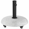 Base per ombrellone Vidaxl grigio chiaro ø 45 x 40 cm color cemento