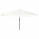 Vidaxl tuinparasol zand 395 x 395 x 245 cm polyester en staal